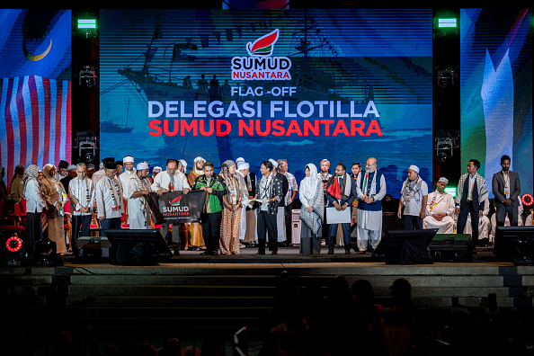 Solidarity for Palestine at Sumud Nusantara Festival in Malaysia