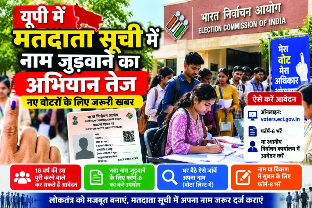 Uttar Pradesh Voter Registration Drive
